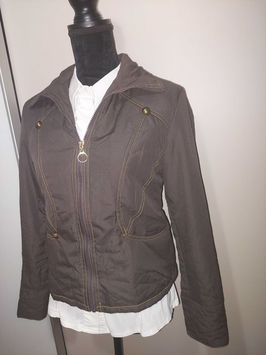 Jachetă military ușoară maro