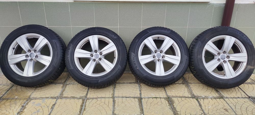 4 бр Зимни гуми Continental 255/55/18 и 4 бр джанти 18 цола