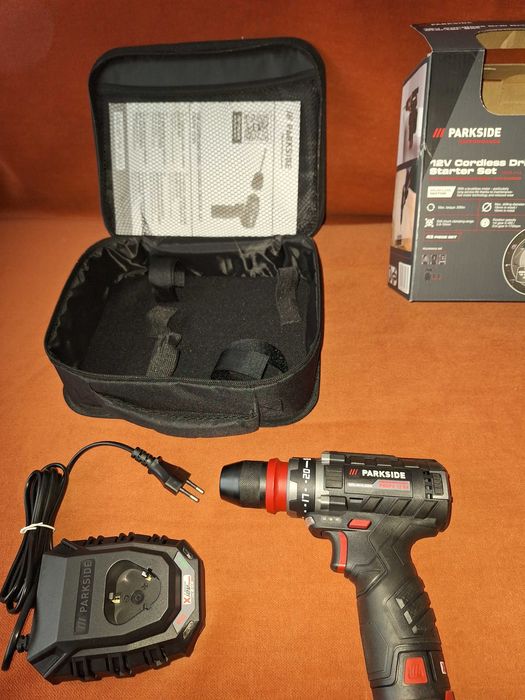 Bormasina 12V  Parkside Performance Brushless, cu acumulator, noua