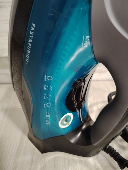 Парна ютия Cecotec Fast&Furious 5055 Pro, 3100W, черна