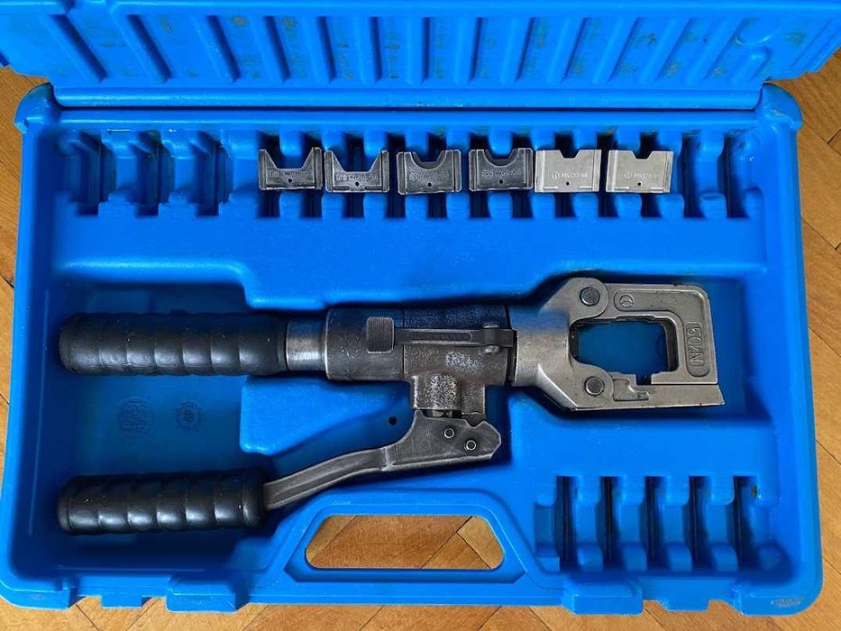 Инструменти за кримпване Weidmuller MTR-35 и Cembre HT 131-UC и HT 51