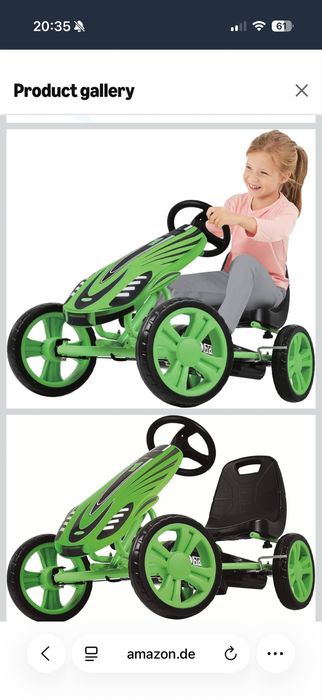 Детска кола карт Go Cart нова 4+