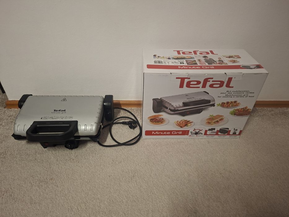 Grătar electric multifuncțional Tefal Minute Grill GC205012.