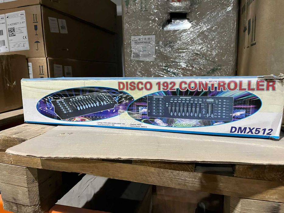 DMX512 Disco 192 Controller — DMX пульт управления