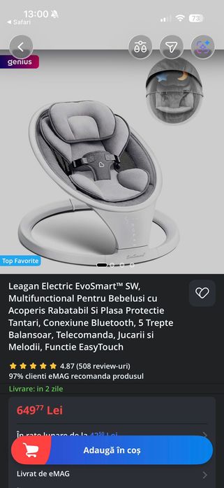 Leagan pentru bebelusi