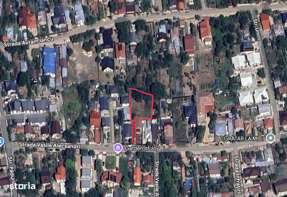 Teren Tunari 850mp str. V. Alecsandri