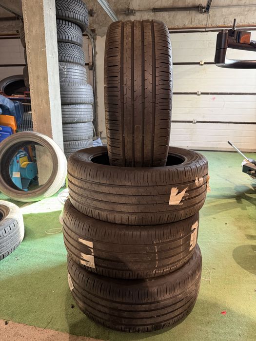 4 Anvelope Continental EcoContact 6 235/45 R18 94W – DOT 2020 – Vară – 80% profil