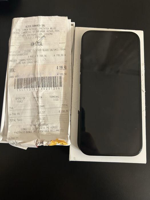Iphone 15 impecabil full box
