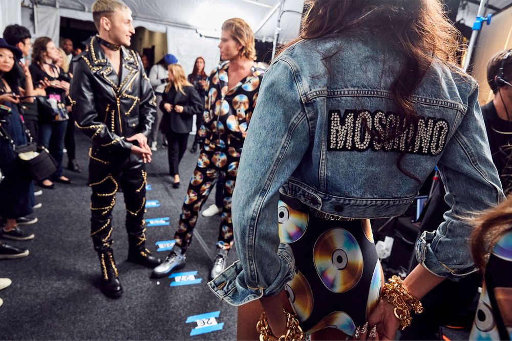 Moschino дънково яке