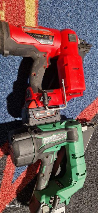 Milwaukee, Hikoki pistol de cuie pe acumulator