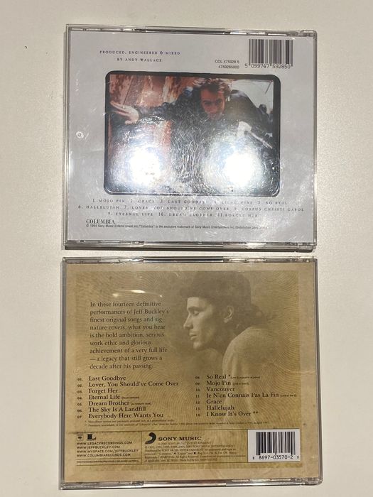 Jeff Buckley cd албуми