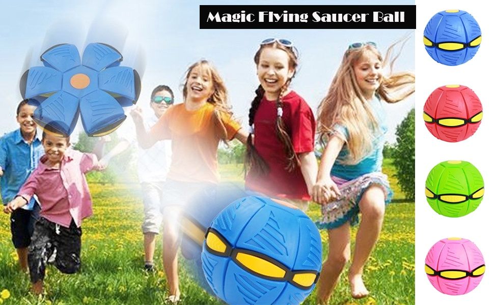 Портативная творческая волшебная летающая Мяч Светодиодной подсветкой