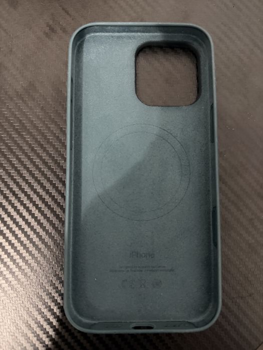 Husa Apple Silicone Magsafe Lake Green - 16 Pro Max