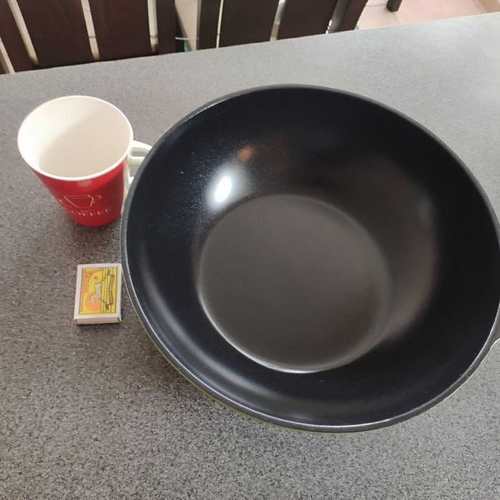 Голям дълбок тиган Ozeri с незалепващо керамично покритие