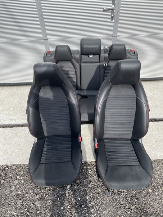 Interior Scaune AMG alcantara Mercedes A w176 CLA w117 GLA w156