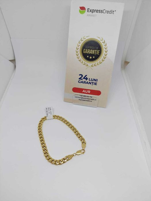 Bratara aur 14k 10.45gr [Ag30 Pacurari 2/B.33622.1] Garantie 2 ani!