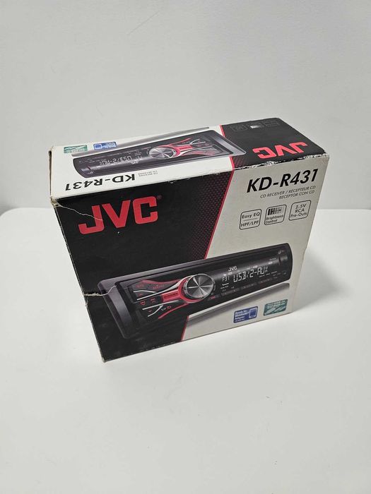 Casetofon Player Radio CD auto JVC KD-R431 4x50W USB AUX RCA