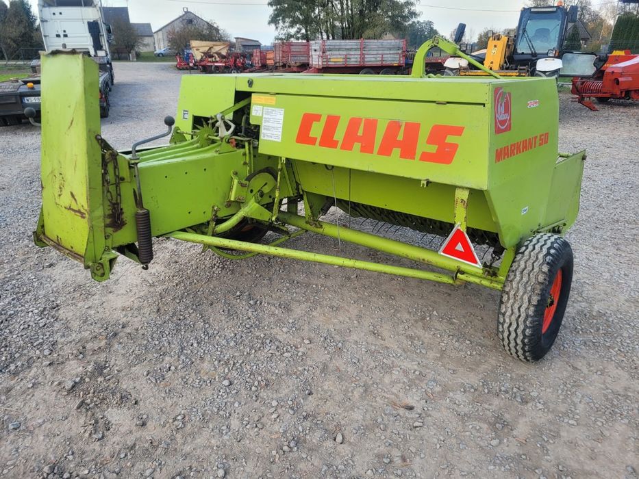 Пресс-подборщик Claas Markant 50. Франция