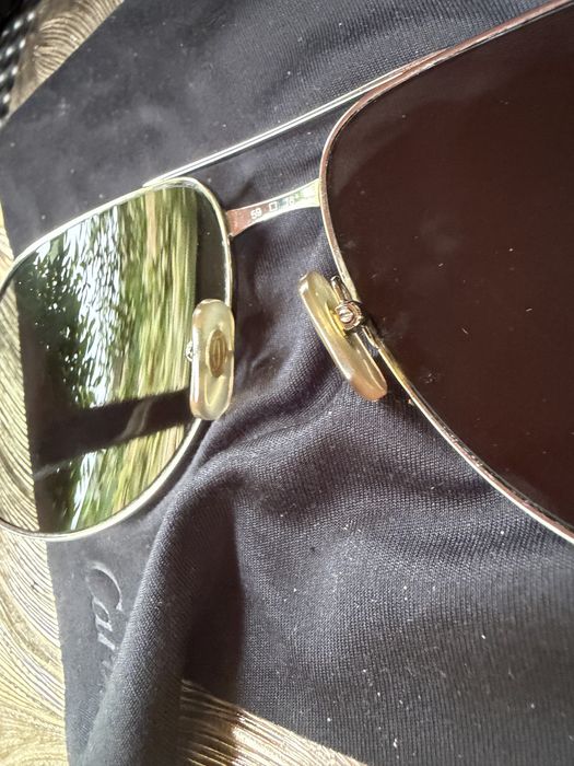 Очила Cartier Santos 59/16 с калъф и кърпичка
