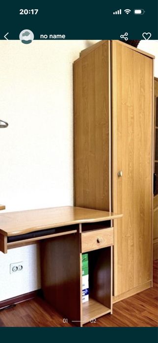 Продам шкаф-пенал (материал:дуб)