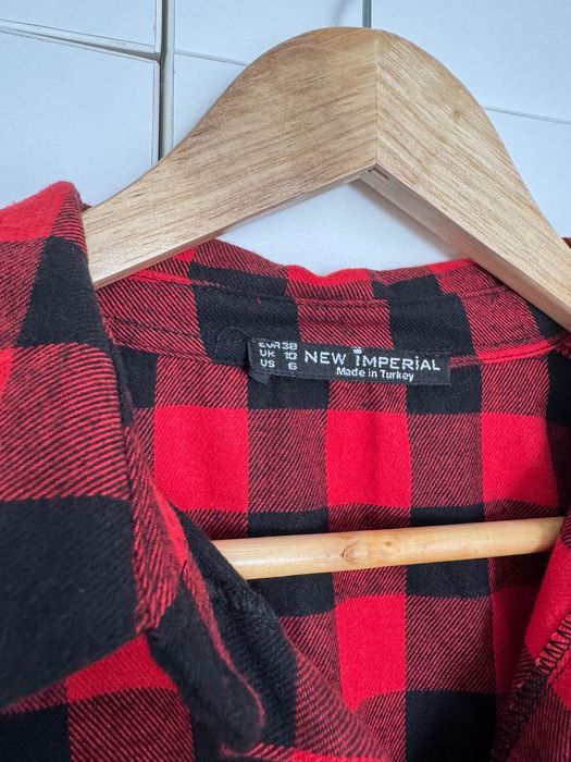 Дамска дълга риза / рокля каре