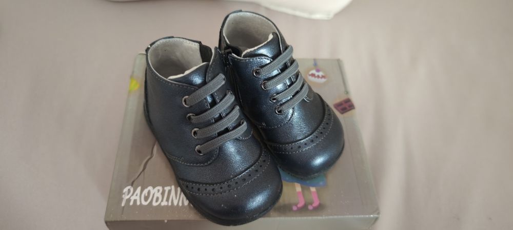 Ботинки осень кожа 21 размер