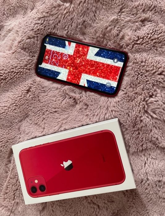 Vând Iphone 11 Red 128 gb