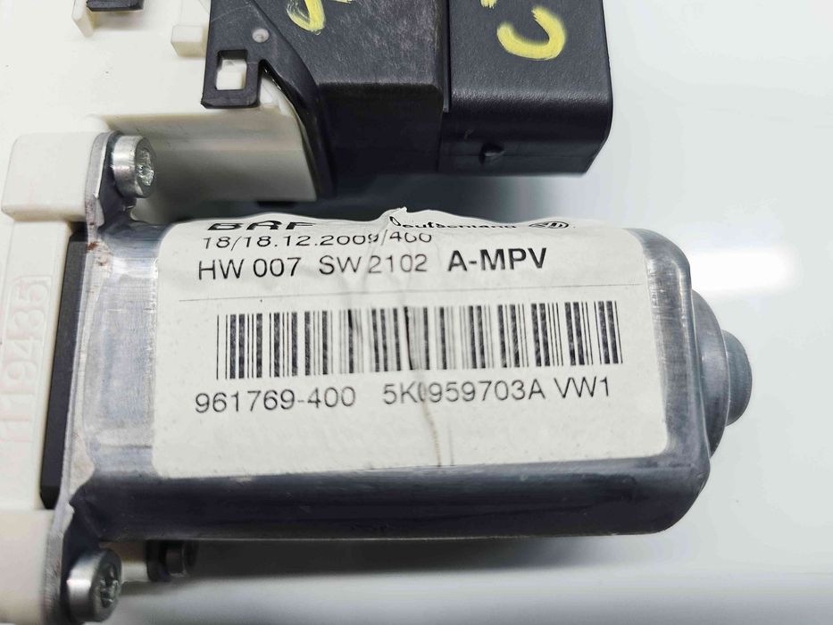 Motoras geam stanga spate Volkswagen Touran (1T1, 1T2) [Fabr 2003-2010