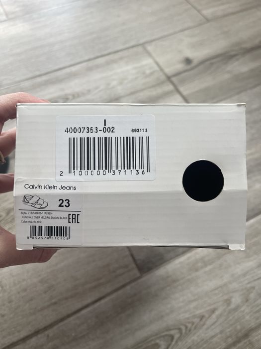 Sandale calvin klein 23 copii