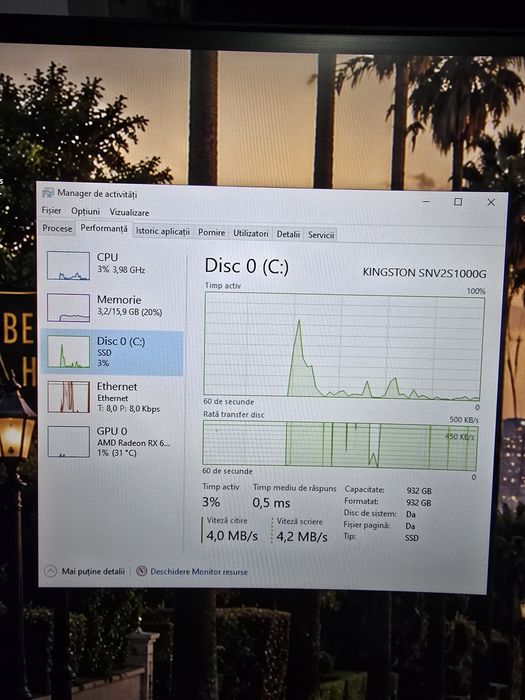PC gaming + monitor vand schimb cu ps5