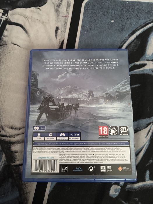 Игра God of war ragnarök ps4/ps5