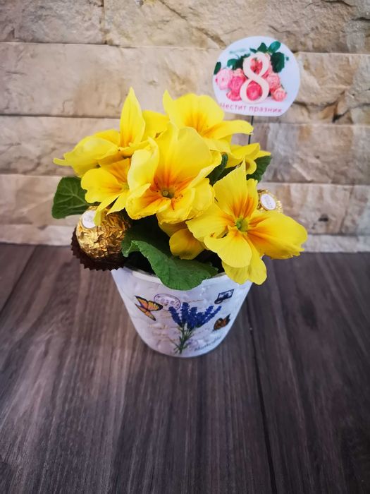 Подаръци с естествени цветя