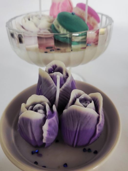 Ароматни Соеви Свещи, както за 8 март , така и  за Свети Валентин за п