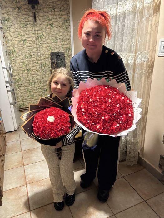 Buchete trandafuri de sapun