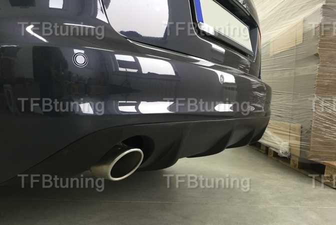 Difuzor bara spate Audi A6 C6 2009-2011 SLINE S LINE S6 RS6 ver1