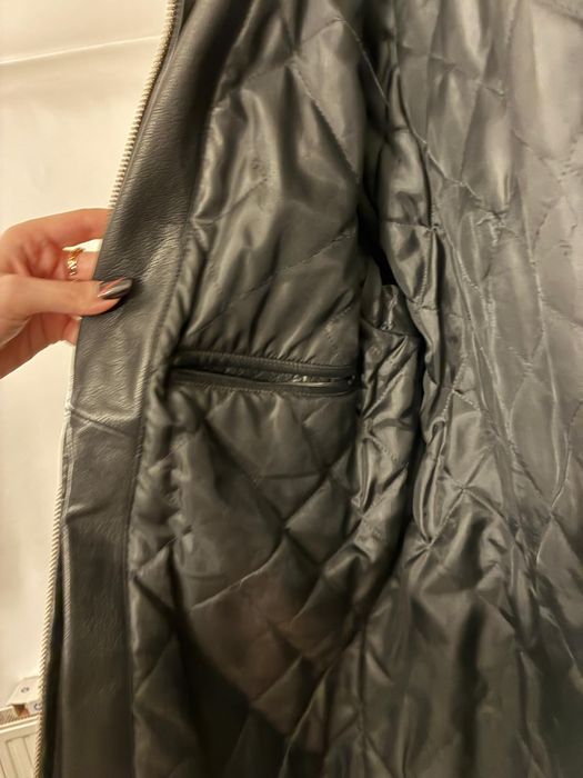 Geaca din piele naturala - barbati