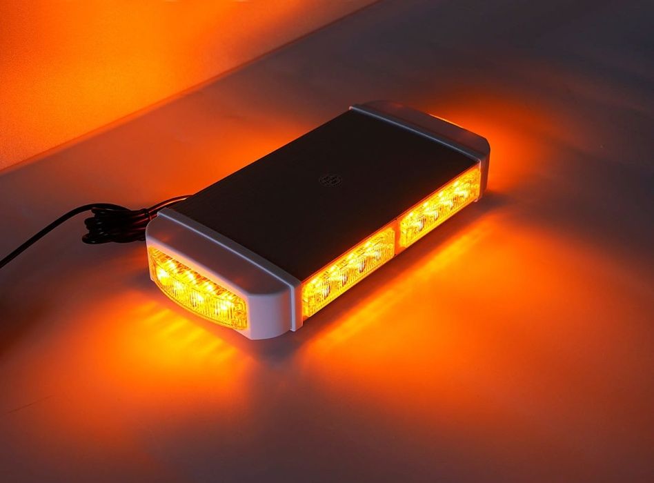 Rampa girofar auto galben 24 led -uri