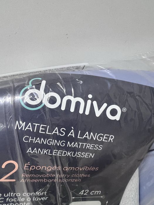 Saltea de înfășat cu 2 bureți detașabili 42 x 70 cm