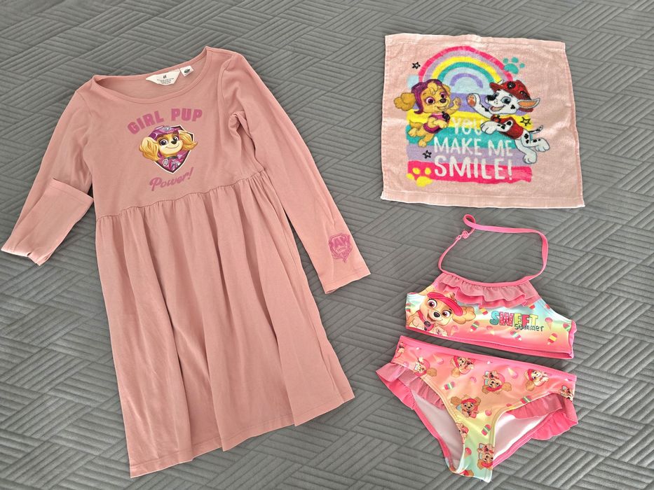 Set Skye Paw Patrol pentru fetițe 6-8 ani