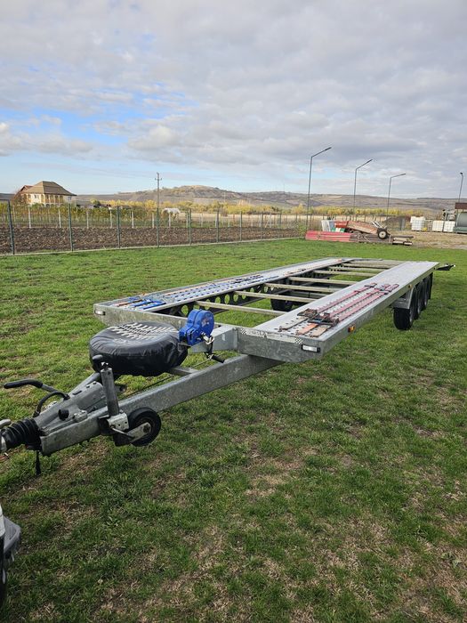 Vand trailer dublu GALA 9 Metri, 2 pozitii