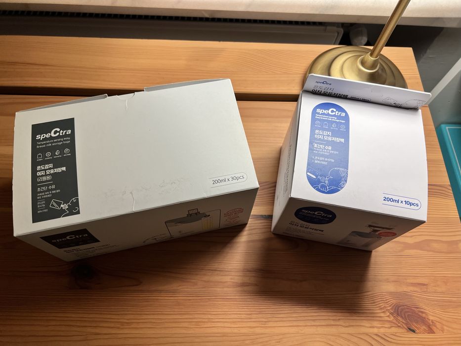 Pungi colectare lapte Spectra - 40 buc plus conector