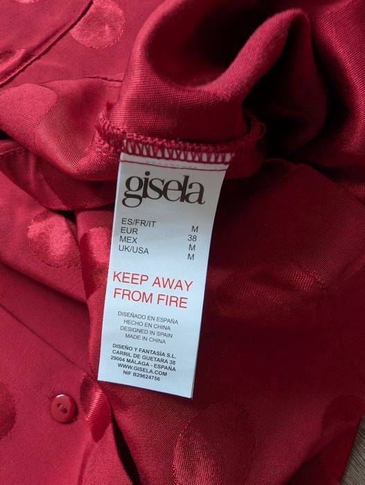 Pijama Dama material similar matase marimea M