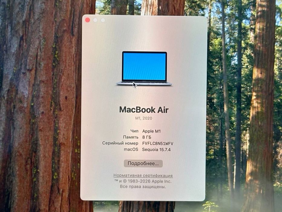 MacBook Air 2020 M1 SSD 256 Ram 8..