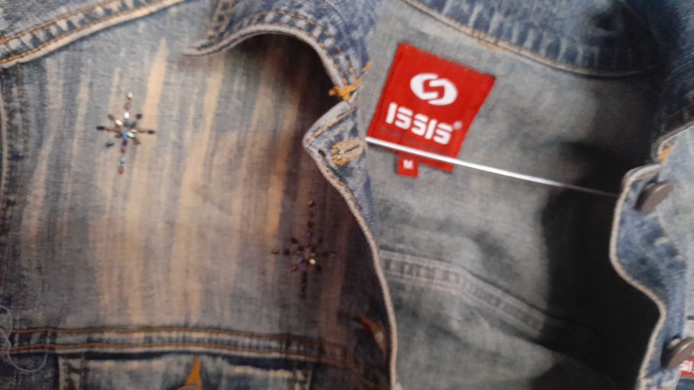 Дамско дънкено яке