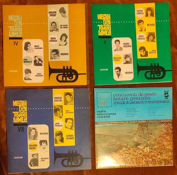 Discuri vinil noi cu muzica usoara internationala anii 60-70