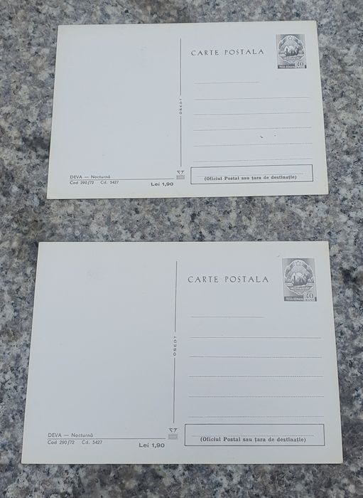 Carti Postale nescrise Tg.Jiu si Deva