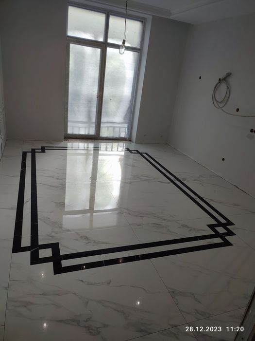 Укладка кафеля и ламината