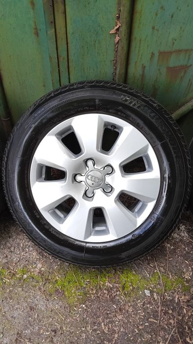 Джанти с гуми 225/60/16 Audi 66.6-57.1 A4,A6,A8 (5x112)