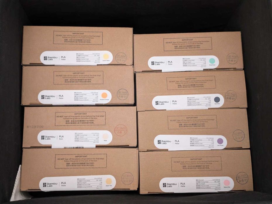 Filament Bambu Lab - refill PLA Matte PETG
