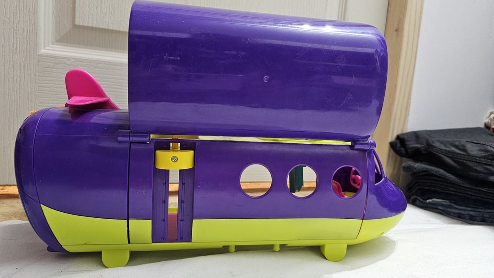 Avion mov de jucarie păpuși, Polly pocket airplane